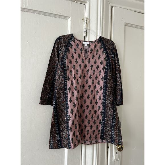 J. Jill Tops - J Jill Pure Jill Printed Cotton Tunic Top NWT | S